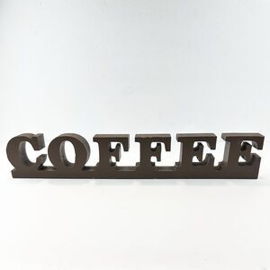 Brown Wood Coffee Bar Kitchen Decor Sign